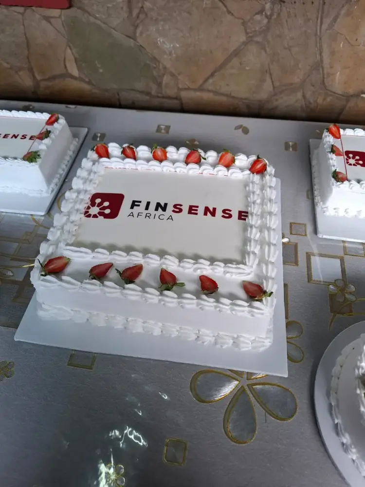 Corporate Logo Cake cake by Bilkis Cakes and Bakes