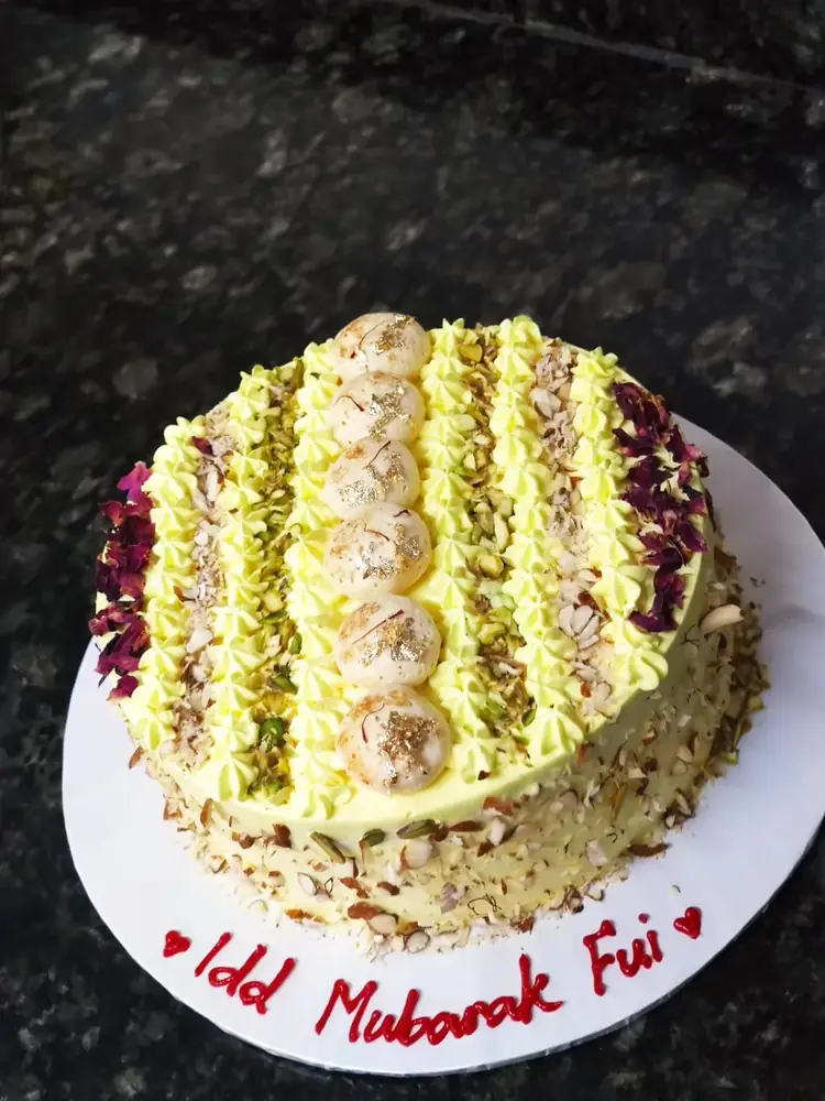 Rasmalai celebration cake by Bilkis Cakes and Bakes